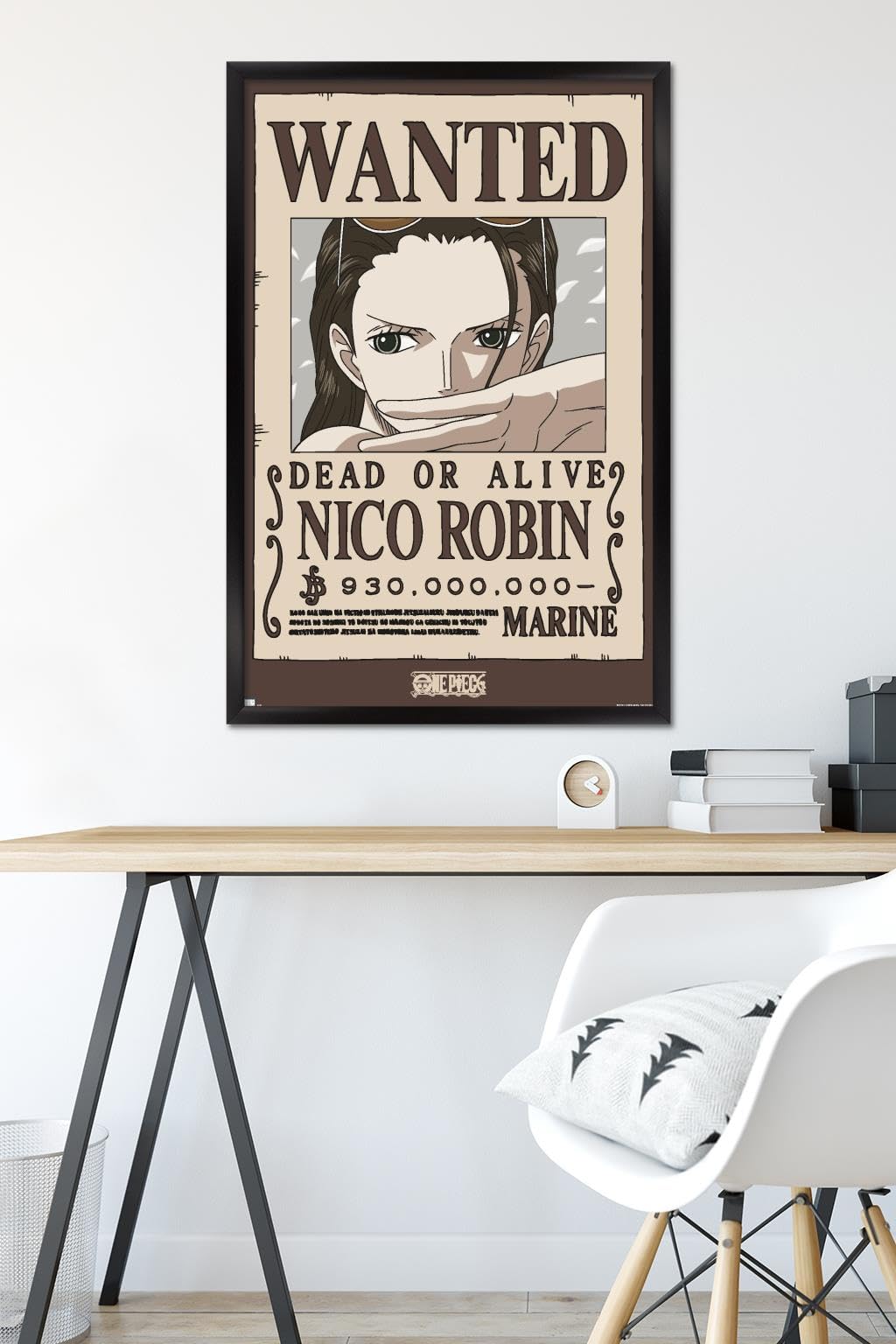 Amazon.com: One Piece - Nico Robin Wanted Poster Wall Poster, 34L